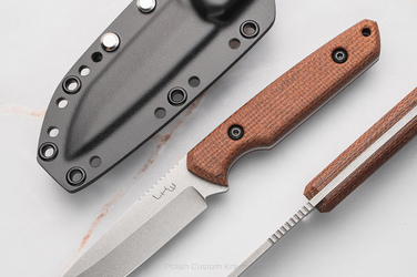 EDC HUNTING KNIFE MONKEY N690 MICARTA LKW