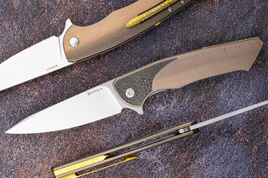 FOLDING KNIFE FOLDER SLIM #0679 MAGNACUT HERMAN KNIVES