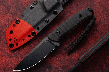 SURVIVAL EDC KNIFE SNAIL 1 O2 K720 G10 TD