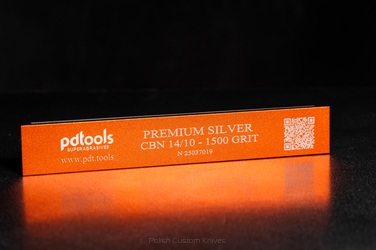 PDTOOLS PREMIUM SILVER SHARPENING STONE – 1500 GRIT