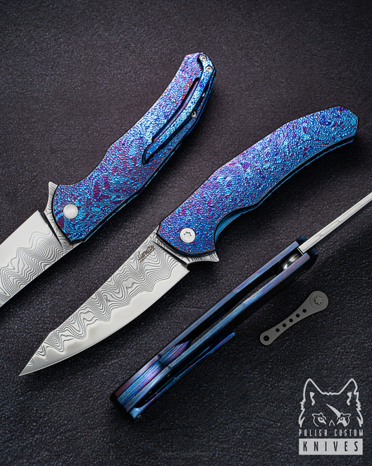 FOLDING KNIFE ISHTAR 1 GRIMAKO TIMASCUS HERMAN