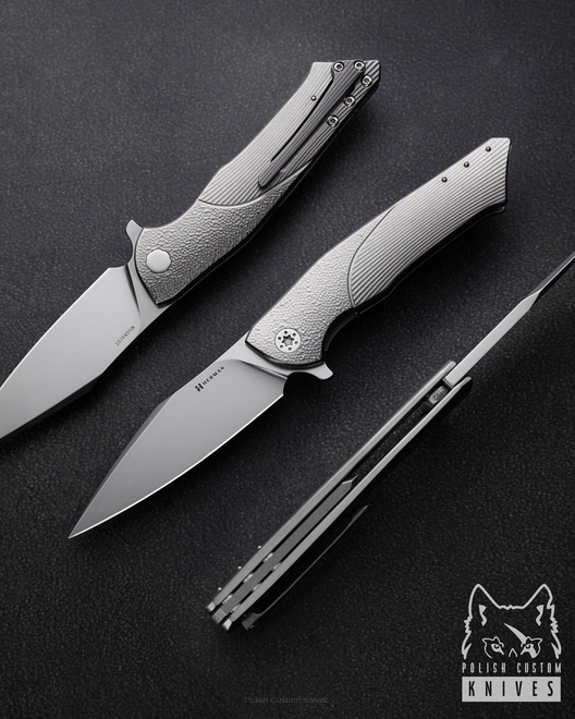 FOLDING KNIFE FOLDER BEE #0192 MAGNACUT HERMAN KNIVES