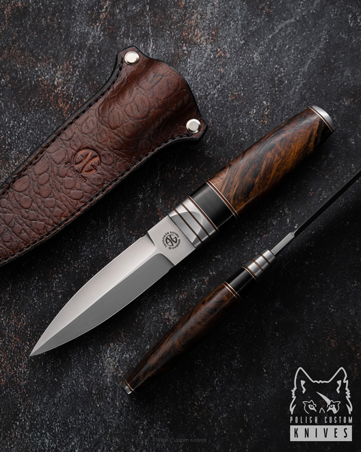 KNIFE EXCLUSIVE DAGGER STILETTO 2 M398 G-CUSTOM 