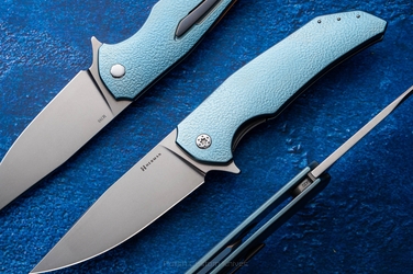 FOLDING KNIFE FOLDER DRAGONFLY #0420 M390 HERMAN KNIVES