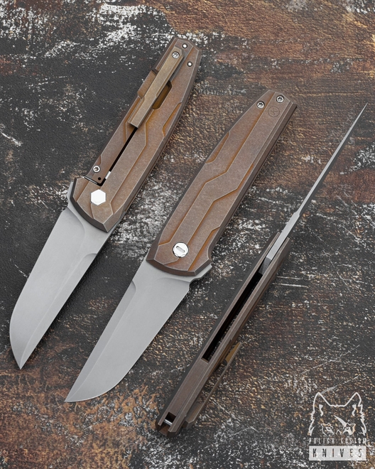 FOLDING KNIFE FOLDER DWARF 36 M390 JK KNIVES