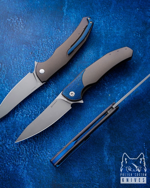 FOLDING KNIFE FOLDER ISHTAR #0729 MAGNACUT HERMAN KNIVES