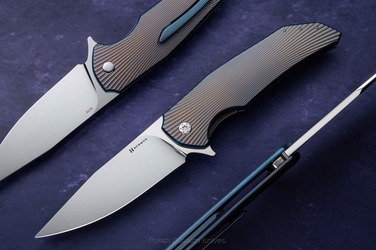FOLDING KNIFE FOLDER DRAGONFLY #0403 M390 HERMAN KNIVES