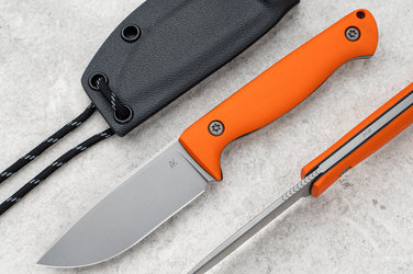 NECK EDC KNIFE MINI ODC 7 M2 HSS G10 ORANGE AK