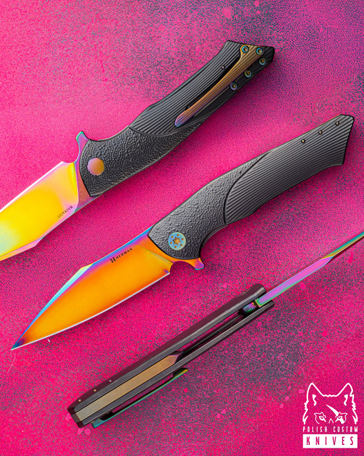 FOLDING KNIFE FOLDER BEE #0198 MAGNACUT OERLIKON HERMAN KNIVES