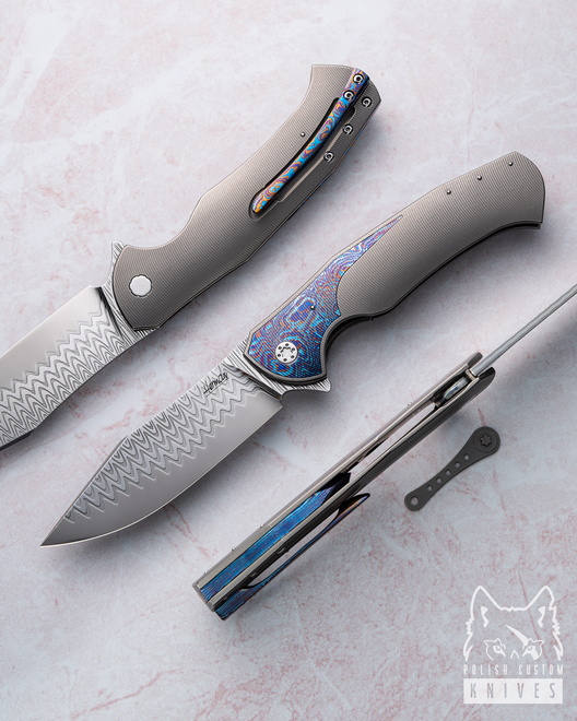 FOLDING KNIFE FOLDER MANTIS 2 DAMACORE HERMAN