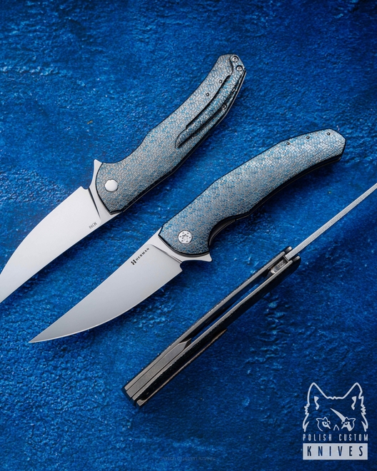 FOLDING KNIFE FOLDER ISHTAR #0649 TESSERACT HERMAN KNIVES