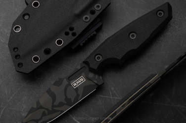 TACTICAL HUNTING KNIFE SHARK 01 BECUT G10 RAVS KNIVES