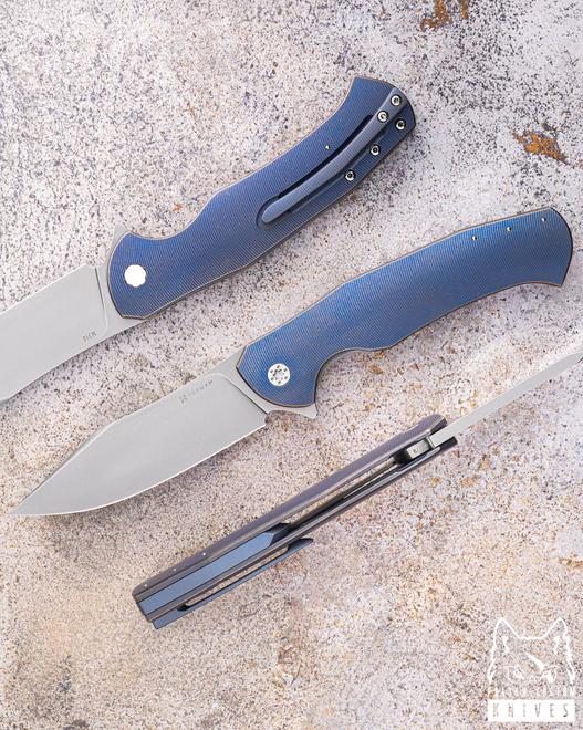 FOLDING KNIFE FOLDER MANTIS #0379 M390 HERMAN KNIVES