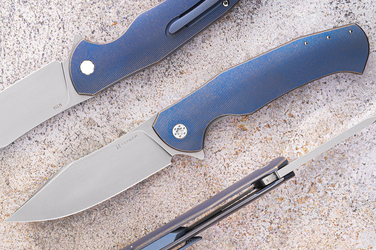 FOLDING KNIFE FOLDER MANTIS #0379 M390 HERMAN KNIVES