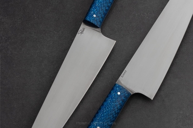 KITCHEN KNIFE CHEF 210 63 ELMAX BLUE TWILL PABIŚ KNIVES