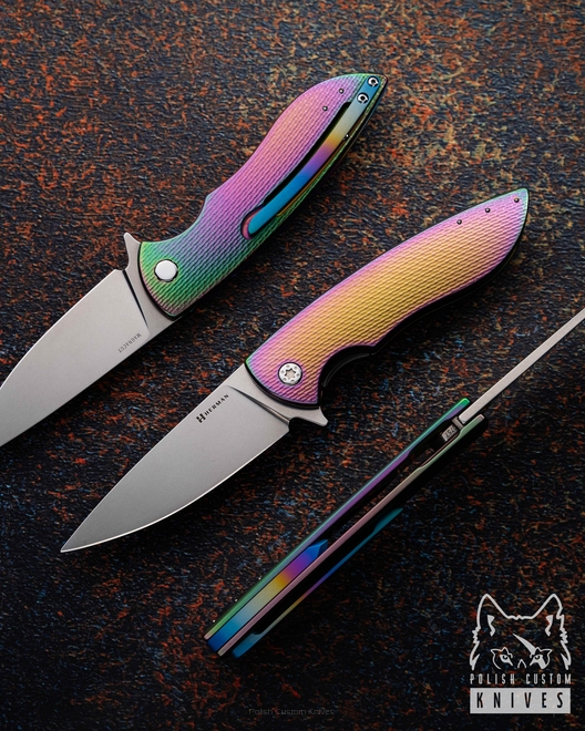 FOLDING KNIFE FOLDER STING #0757 MAGNACUT OERLIKON HERMAN KNIVES