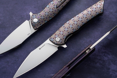 FOLDING KNIFE FOLDER BEE #0178 M398 HERMAN KNIVES