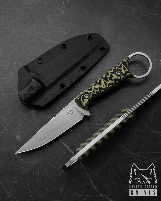 TACTICAL EDC KNIFE RAPID 1 ELMAX G10 KD KNIVES