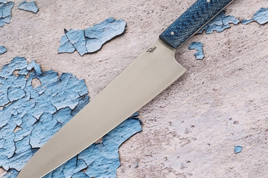 KITCHEN KNIFE CHEF 210 60 BLUE TWILL ELMAX PABIŚ KNIVES