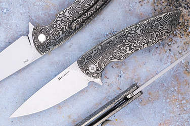 FOLDING KNIFE FOLDER STING #0734 MAGNACUT HERMAN KNIVES