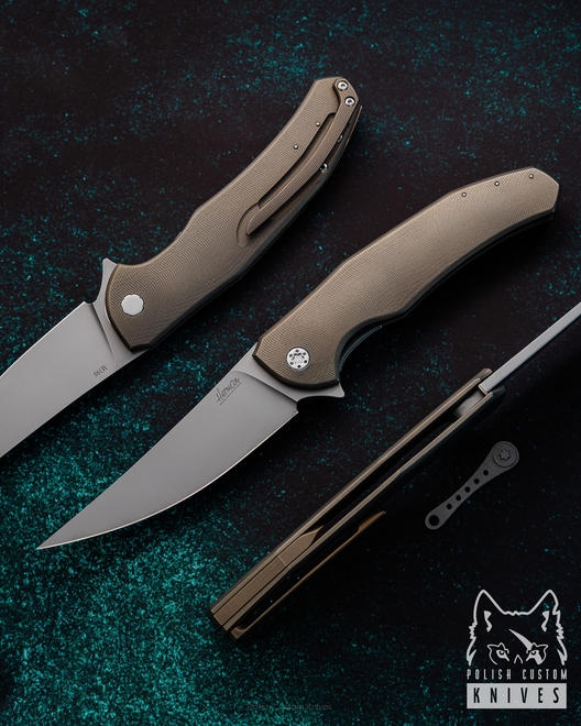 FOLDDING KNIFE FOLDER ISHTAR 173 M390 HERMAN