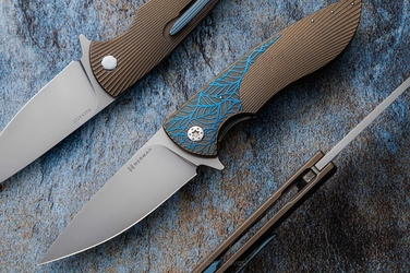 FOLDING KNIFE FOLDER STING #0806 MAGNACUT HERMAN KNIVES