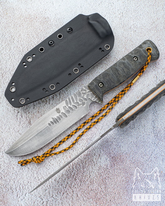 LARGE TACTICAL HUNTING KNIFE HUNTER 1 4H13 BM