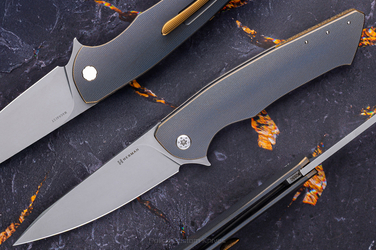 FOLDING KNIFE FOLDER SLIM #0550 MAGNACUT HERMAN KNIVES