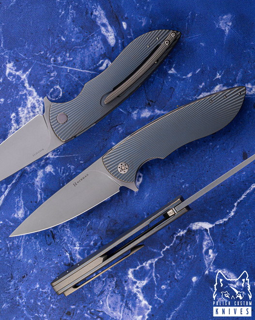 FOLDING KNIFE FOLDER STING #0792 MAGNACUT HERMAN KNIVES
