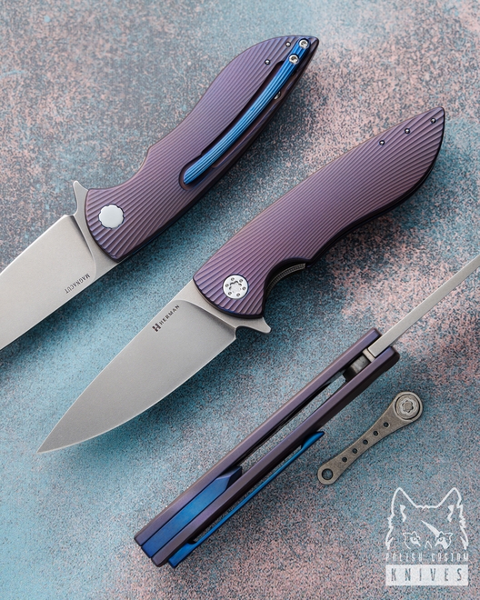 FOLDING KNIFE FOLDER MICRO STING 170 MAGNACUT HERMAN KNIVES
