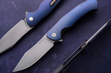 FOLDING KNIFE FOLDER MANTIS #0371 M398 HERMAN KNIVES