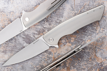 FOLDING KNIFE FOLDER SLIM #0623 M390 HERMAN KNIVES