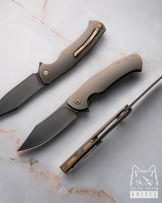 FOLDING KNIFE FOLDER MANTIS #0382 M398 HERMAN KNIVES
