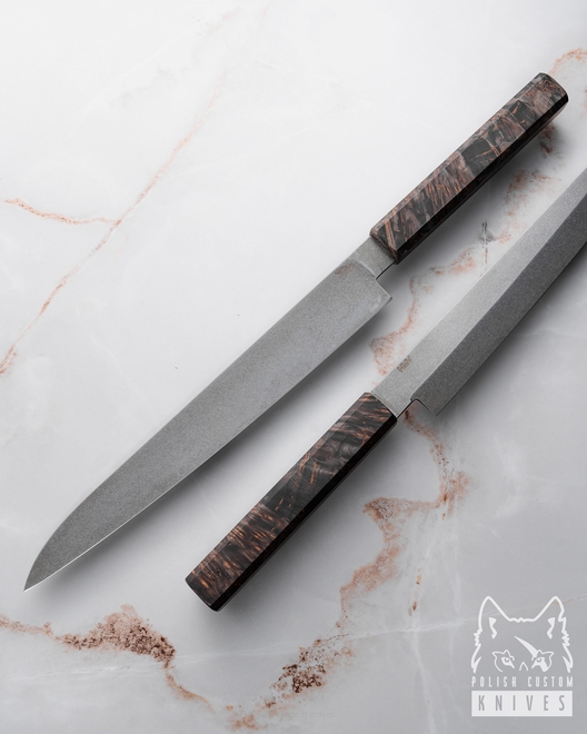 KITCHEN KNIFE YANAGIBA 250 RIGHT-HANDED 8 NMV PABIŚ KNIVES