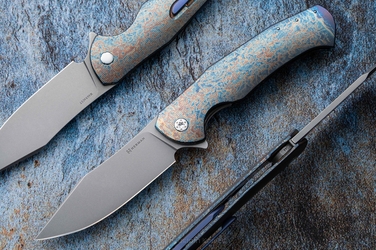 FOLDING KNIFE FOLDER MANTIS #0344 ENTROPY MAGNACUT HERMAN KNIVES