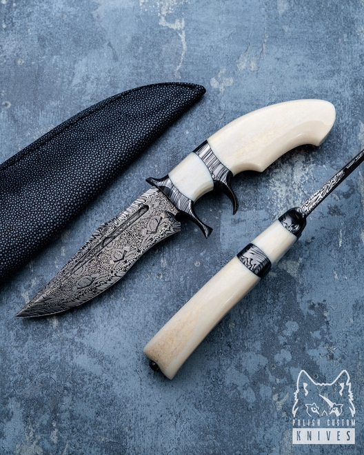 KNIFE LEGENDS PEARL IN THE CROWN SUB HILT MICHO