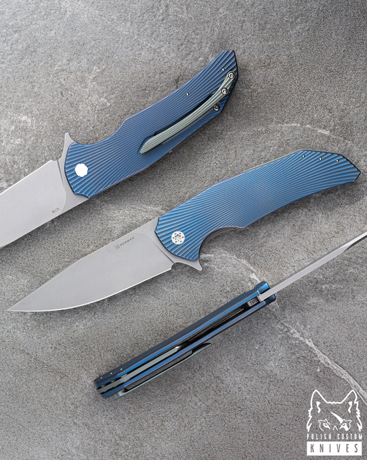 FOLDING KNIFE FOLDER DRAGONFLY #0462 M390 HERMAN KNIVES