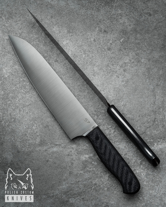 KITCHEN KNIFE CHEF AEB-L CARBON FIBRE SJ