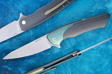 FOLDING KNIFE FOLDER SLIM #0663 MAGNACUT HERMAN KNIVES