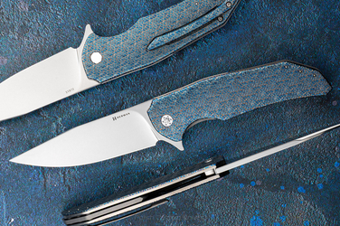 FOLDING KNIFE FOLDER DRAGONFLY #0572 ELMAX TESSERACT HERMAN KNIVES