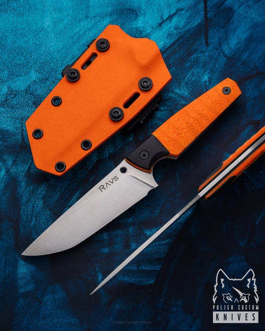 HUNTING TACTICAL KNIFE ZONER GX29 ELMAX MICARTA G10 RAVS