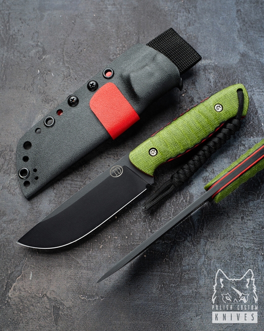 SURVIVAL EDC KNIFE WIDOW S 12 NZ3 MICARTA TD