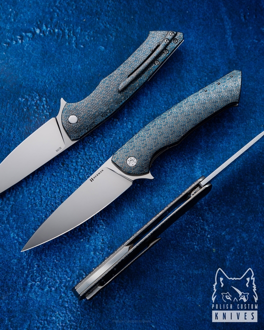 FOLDING KNIFE FOLDER SLIM 432 M398 TESSERACT HERMAN KNIVES