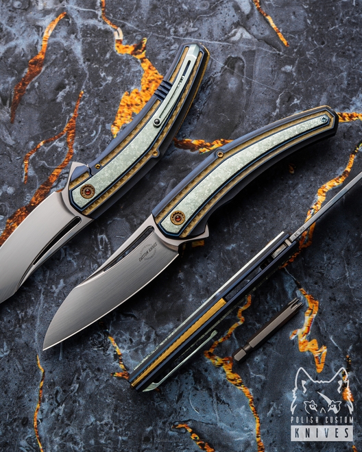 FOLDING KNIFE FOLDER CORVUS #1 OF 33 RWL34 LESBAR
