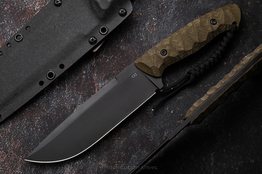 LARGE SURVIVAL KNIFE WIDOW XL 28 O2 MICARTA TD