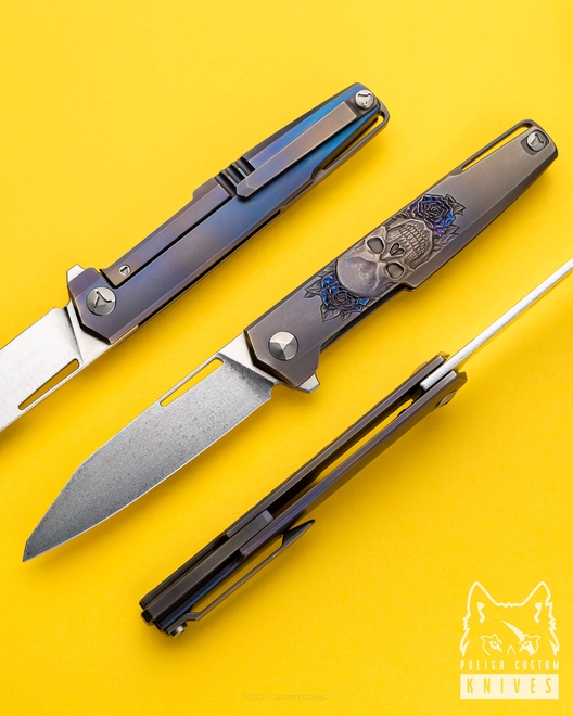FOLDING KNIFE MR. BLADE SNOB PIMPED by MICHO