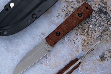 EDC KNIFE COFFIN WARNCLIFF N690 MICARTA LKW