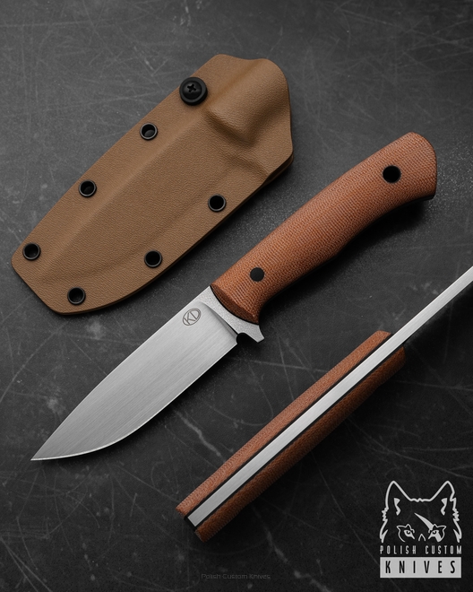 SURVIVAL EDC KNIFE TRAVELER ELMAX 2 MICARTA G10 KD KNIVES