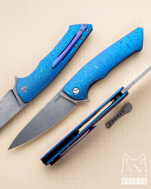 FOLDING KNIFE SLIM 1 TIMASCUS HERMAN 