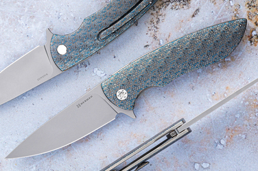 FOLDING KNIFE FOLDER STING #0780 MAGNACUT TESSERACT HERMAN KNIVES
